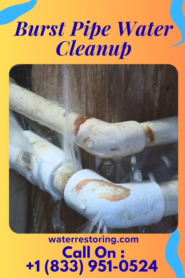 Burst Pipe Water Cleanup in Glenfield, PA